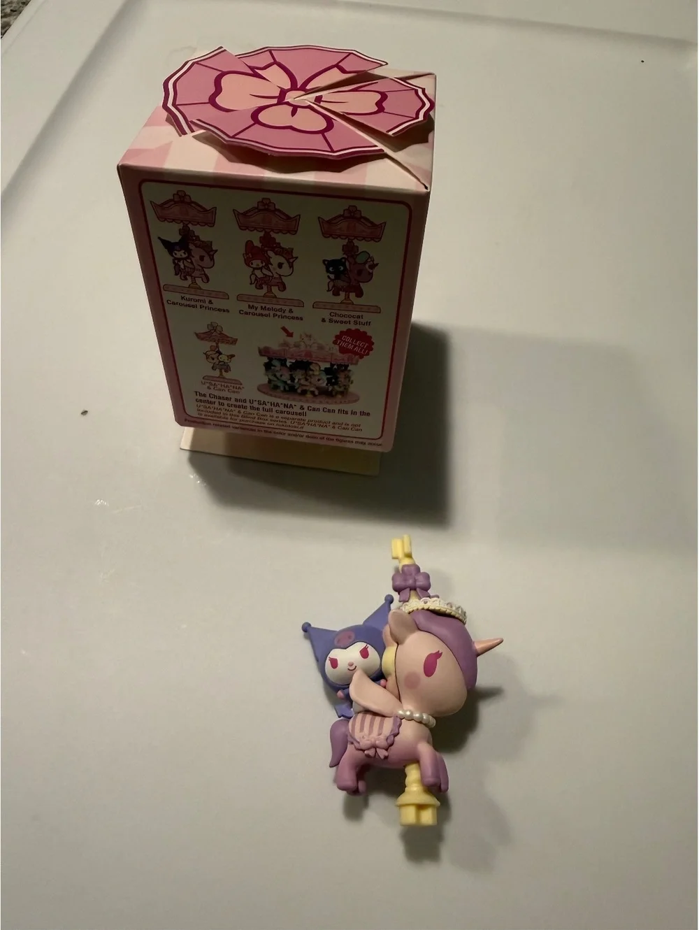 Tokidoki x Sanrio Kuromi & Carousel Princess Figure w/ Box Complete